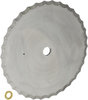 Gates 78009 Saw Blade Saw Blade - 12" Scalloped Blade for 204, 205, 206, 207, 208