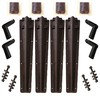 Minimizer B100BTPA Fender Bracket Plastic bolt on brackets