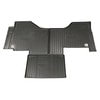 Minimizer 10002608 Floor Mat Floor Mats - Black, 3 Piece, With Minimizer Logo, Auto Transmission, Front, Center Row, For