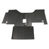 10002633 by MINIMIZER - Floor Mats - Black, 3 Piece, With Minimizer Logo, Manual Transmission, Front, Center Row, For Kenworth and Peterbilt
