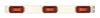 M20323R by MAXXIMA - Identification Light - Stainless Clearance ID Bar, 24 LED, Red