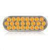 Maxxima M63201YCL Beacon Light WARNING 6" OVAL