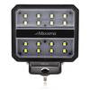 MWL-62 by MAXXIMA - Work Light - 5,000 Lumens, LED Square, 12V/36V Multi-Volt, Deutsch Connector