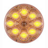 Maxxima M16280Y Side Marker Light 2 1/2 RND AMBER VANTAGE