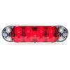 M85616R by MAXXIMA - HBRD LGHT OVL RED NEW 13 LED