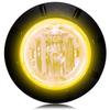 M09400Y by MAXXIMA - 1 1/4"" ROUND P2PC CM AMBER
