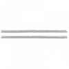 United Pacific B20009C Door Sill Plate Chrome Plated Door Sill Plate Set for 1932 Ford 5-Window Coupe (Pair)