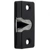 United Pacific B20119 Door Lock Kit Dovetail - Black, Painted, Female, for 1932 Ford Closed Car
