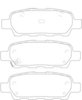 HELLA 355010241 Disc Brake Pad Set Disc Brake Pad Set