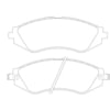 HELLA 355017141 Disc Brake Pad Set Disc Brake Pad Set
