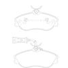 HELLA 355017911 Disc Brake Pad Set Disc Brake Pad Set