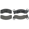 Raybestos PG D199R Disc Brake Pad Set Brake Parts Inc Raybestos Element3 Overstock Organic Disc Brake Pad Set