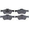 Raybestos PG-D1047BC Disc Brake Pad Set Brake Parts Inc Raybestos Element3 Overstock Ceramic Disc Brake Pad Set