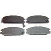 MX334 by WAGNER - Wagner Brake ThermoQuiet MX334 Semi-Metallic Disc Brake Pad Set