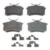 Wagner MX340A Disc Brake Pad Set Wagner Brake ThermoQuiet MX340A Semi-Metallic Disc Brake Pad Set