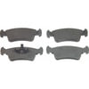 Wagner MX359 Disc Brake Pad Set Wagner Brake ThermoQuiet MX359 Semi-Metallic Disc Brake Pad Set