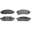 Wagner MX376 Disc Brake Pad Set Wagner Brake ThermoQuiet MX376 Semi-Metallic Disc Brake Pad Set