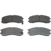 MX399 by WAGNER - Wagner Brake ThermoQuiet MX399 Semi-Metallic Disc Brake Pad Set