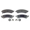 Wagner MX412 Disc Brake Pad Set Wagner Brake ThermoQuiet MX412 Semi-Metallic Disc Brake Pad Set