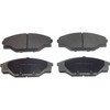Wagner MX438 Disc Brake Pad Set Wagner Brake ThermoQuiet MX438 Semi-Metallic Disc Brake Pad Set