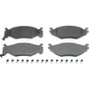 Wagner MX522 Disc Brake Pad Set Wagner Brake ThermoQuiet MX522 Semi-Metallic Disc Brake Pad Set