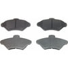 Wagner MX600 Disc Brake Pad Set Wagner Brake ThermoQuiet MX600 Semi-Metallic Disc Brake Pad Set