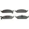 Wagner MX650A Disc Brake Pad Set Wagner Brake ThermoQuiet MX650A Semi-Metallic Disc Brake Pad Set