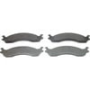 Wagner MX655A Disc Brake Pad Set Wagner Brake ThermoQuiet MX655A Semi-Metallic Disc Brake Pad Set