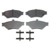 Wagner MX659 Disc Brake Pad Set Wagner Brake ThermoQuiet MX659 Semi-Metallic Disc Brake Pad Set
