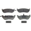 MX674 by WAGNER - Wagner Brake ThermoQuiet MX674 Semi-Metallic Disc Brake Pad Set