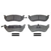 Wagner MX674A Disc Brake Pad Set Wagner Brake ThermoQuiet MX674A Semi-Metallic Disc Brake Pad Set