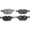 Wagner MX682 Disc Brake Pad Set Wagner Brake ThermoQuiet MX682 Semi-Metallic Disc Brake Pad Set