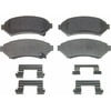Wagner MX699 Disc Brake Pad Set Wagner Brake ThermoQuiet MX699 Semi-Metallic Disc Brake Pad Set