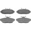 Wagner MX708 Disc Brake Pad Set Wagner Brake ThermoQuiet MX708 Semi-Metallic Disc Brake Pad Set