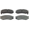 MX728 by WAGNER - Wagner Brake ThermoQuiet MX728 Semi-Metallic Disc Brake Pad Set