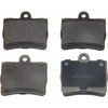 Wagner MX739 Disc Brake Pad Set Wagner Brake ThermoQuiet MX739 Semi-Metallic Disc Brake Pad Set