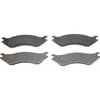MX758 by WAGNER - Wagner Brake ThermoQuiet MX758 Semi-Metallic Disc Brake Pad Set