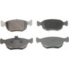 MX762 by WAGNER - Wagner Brake ThermoQuiet MX762 Semi-Metallic Disc Brake Pad Set