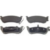 MX761 by WAGNER - Wagner Brake ThermoQuiet MX761 Semi-Metallic Disc Brake Pad Set