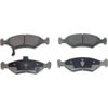 Wagner MX766 Disc Brake Pad Set Wagner Brake ThermoQuiet MX766 Semi-Metallic Disc Brake Pad Set