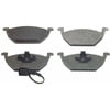 MX768A by WAGNER - Wagner Brake ThermoQuiet MX768A Semi-Metallic Disc Brake Pad Set