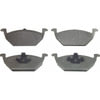 MX768B by WAGNER - Wagner Brake ThermoQuiet MX768B Semi-Metallic Disc Brake Pad Set