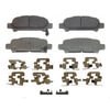 MX770 by WAGNER - Wagner Brake ThermoQuiet MX770 Semi-Metallic Disc Brake Pad Set