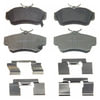 Wagner MX841 Disc Brake Pad Set Wagner Brake ThermoQuiet MX841 Semi-Metallic Disc Brake Pad Set