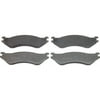 MX842 by WAGNER - Wagner Brake ThermoQuiet MX842 Semi-Metallic Disc Brake Pad Set