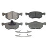 Wagner MX843 Disc Brake Pad Set Wagner Brake ThermoQuiet MX843 Semi-Metallic Disc Brake Pad Set