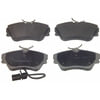 Wagner MX852 Disc Brake Pad Set Wagner Brake ThermoQuiet MX852 Semi-Metallic Disc Brake Pad Set