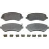 Wagner MX856 Disc Brake Pad Set Wagner Brake ThermoQuiet MX856 Semi-Metallic Disc Brake Pad Set