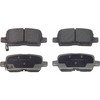 Wagner MX865 Disc Brake Pad Set Wagner Brake ThermoQuiet MX865 Semi-Metallic Disc Brake Pad Set