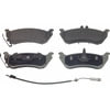 MX875 by WAGNER - Wagner Brake ThermoQuiet MX875 Semi-Metallic Disc Brake Pad Set